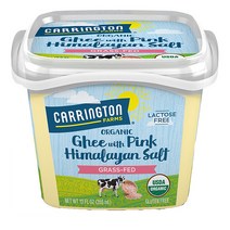 Carrington Farms 오가닉 히말라야 솔트 Grass Fed 기버터 355ml