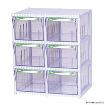 [중앙] 부품박스 CA510-3투명 (6칸 수납함)