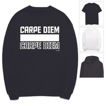 키밍 carpe diem 남성 여성 티셔츠 맨투맨 후드티 행사티셔츠 단체티제작 회원티셔츠 편한옷 일상 데일리