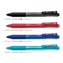 동아측기 [펜텔] 필 3색 볼펜, 0.5mm, 리필 BXS5-A(흑)