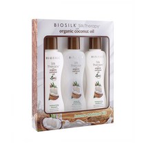 Biosilk 바이오실크 테라피 코코넛 오일 키트 167ml Silk Therapy with Organic Coconut Oil Intense, 1세트