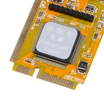 부품 어댑터 호환 컴퓨터 Kebidumei 미니 PCI-E LPC PC 분석기 테스터 노트북 16진수 문자 디스플레이용 POST 카드 테스트