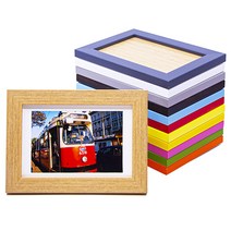 사진액자 상장액자 3x5 4x6 5x7 6x8 8x10 A5 A4 A3 B4 8절 탁상 액자 포토 프레임, 화이트, 1개