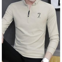 SAMARA 남성 봄가을 칼라넥 긴소매 티셔츠 si12AN416WW05