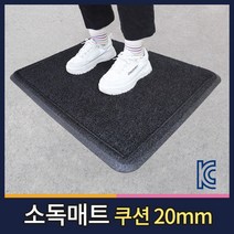 월드그린 KC인증 소독용발판 신발소독기 현관 소독매트 방역매트, 브라운