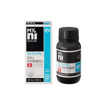 스위스산 비타민A 루테인 베타카로틴 빌베리 아세로라 블루베리 아연 씹어먹는 츄어블정 온가족 눈건강 아이케어플러스 1 000mgx60정, 3통, 60g