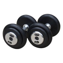 브랜드없음 [헬스라인] 고무헬스아령 6kg (개당) / 덤벨 웨이트 홈트레이닝, 선택완료