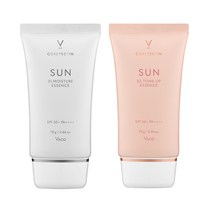 [브이앤코] V&Co 브이 코어텍틴 선 에센스 70g 무기자차 유기자차 선케어 선스틱 선크림 피부과화장품 병원화장품, 모이스처1개+톤업1개