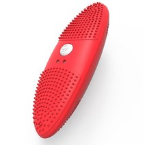 과일 초음파 세척기 야채 고추 미니 초음파 USB 포켓 세탁기 다기능 여행 의류 과일 야채 목욕 스크러버, 빨간색