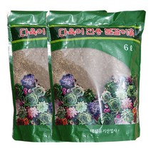 다육이 전용 분갈이흙 6L(2개), 다육이 전용 분갈이흙 6L (2개)
