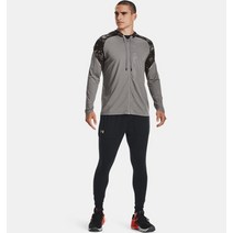 [언더아머 본사]남성 UA RUSH 프린티드 풀 집 후디 1366171-066