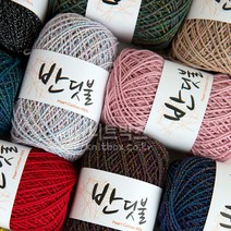 동방섬유 반딧불/반짝이실 면사 코바늘실, 229.오션브리즈
