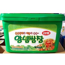 쌈장 삼화 3kg 업소용 양념장 식당 전용 양념 업소, 1