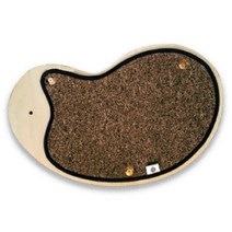 럭시캣 스크래쳐 캣폴 땅콩형 발판용, 땅콩발판/브라운