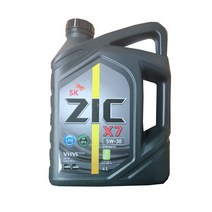 합성 엔진오일 지크 X7 4L LPG 전용 가스차 전용, 1개, 5w30