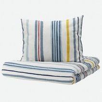 이케아 낫슬렌다 이불커버+베개커버 150x200/50x80cm 침구 싱글 차렵 사계절 신혼 혼수 기숙사 콘도 펜션