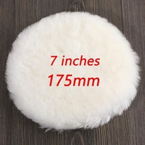 5 가지 크기 75-180mm 양모 연마 디스크 자동차 왁싱 버핑 페인트 케어 폴리셔 패드 자동 세척 액세서리 링 관리 폴리싱, [05] 180mm, 05 180mm