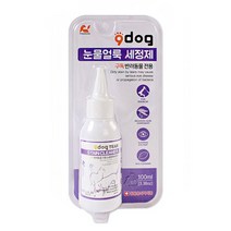 쇼핑오션구독(9dog) 눈물얼룩 세정제 100ml 눈물자국지우개 눈물얼룩지우기 눈물얼룩지우개 강아지눈물얼룩 애완견눈물얼룩+dhtustyvld, 해피상품, 해피상품