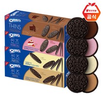 오레오 씬즈 84g 6개 / 바닐라 티라미수 초코, 티라미수 84g 6개