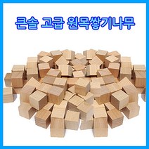 위withh_큰솔스토밍 2.5cm형 고급원목쌓기나무100 어린이교구 쌓기 장난감 완구 도형쌓기 도미노 놀이 유아 교육♥withy, ♥withyou!
