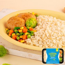 [아임웰] 다이어트 도시락 현미 곤약밥 & 미니 함박 두부스테이크 6/12/18/24팩, 6팩