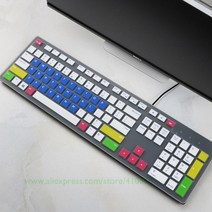 키보드커버 Dell inspiron aio kb216 kb216p kb216t km636 wk636 올인원 pc 데스크탑 방수 방진 보호기, 색상 2