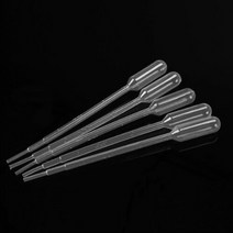 일회용 실험 용액 스포이드 100개 세트 과학 도료 염색 다용도, 3ml