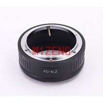 Fd-nikz 어댑터 링 캐논 fl fd 렌즈 용 니콘 Z 마운트 z5 Z6 Z7 Z9 Z50 z6II fc N/Z 풀 프레임 카메라, 02 Black