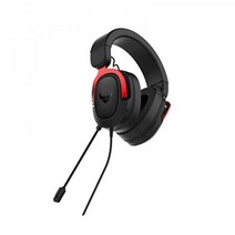 ASUS TUF 게이밍 H3 유선 헤드셋 - Discord 인증 마이크 7.1 서라운드 사운드 50mm 드라이버 경량 3.5mm PC Mac PS4 Xbox One