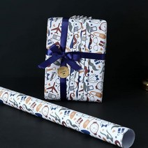 AimtoHome DIY 공예용 다크 그린 티슈 페이퍼 선물 포장지 정품보장, mens moustaches  Ties