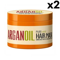 Pure Nature 퓨어 네이처 아르간 오일 헤어 마스크 250ml 2팩 Argan Oil Hair Mask, 1개