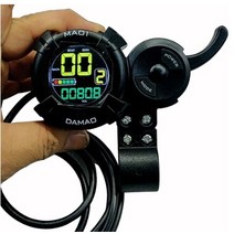 전동스쿠터 스로틀 소형전기차 DAMAO 72V 60A 듀얼 드라이브 컨트롤러 및 가속기 오프로드 전동 스쿠터 전방 후방 모터, [01] Throttle