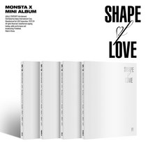 몬스타엑스 (Monsta X) - Shape Of Love (몬스타엑스 미니 11집. CD 키트 포멧선택), CD (커버 랜덤)