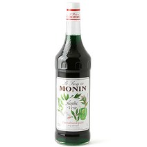 모닌 그린 페퍼민트향 시럽 1000ml, 1개