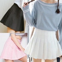 여자 데이트룩 테니스 치마 플리츠 미니스커트