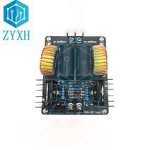 ZVS 테슬라 코일 전원 공급 장치 고전압 발생기 드라이버 보드 DC 12-30V 히터 유도 가열, 한개옵션0