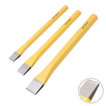 우드카빙키트 끌세트 3 개 3/8 ''(10mm) 단단한 강철 편평한 나무 조각 목공 수공구, 한개옵션0