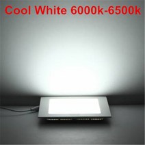 파워딜 Ac/dc 12 v/24 v 울트라 얇은 디자인 3 w 6 9w12w 15 25 led 천장 recessed 그리드 downlight 광장, 03 Cold White_12 24V 15W