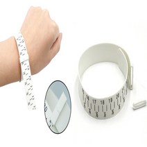 시계 스트랩 팔찌 손목 사이즈 둘레 측정 줄자 유아 학생 허리띠 어린이집