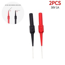 NENG-PT2002 멀티미터 프로브 PVC 절연 피어싱 바늘 팁 비파괴 테스트 진단 도구 2 개, 04 2pcs 30V 1A