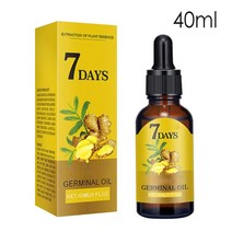 10/15/20/40ml 빠른 모발 재성장 에센셜 오일 7 일 탈모 방지 강한 모근 세럼 생강 트리트먼트, 04 40ml