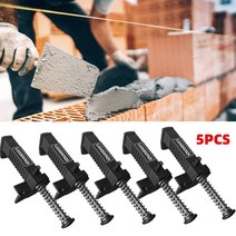 건설 도구 실노 천을 마 상자 홀더25pcs bricklaying 건설 도구 라이너 벽 빌더 건물 와이어 프레임 벽돌 라이너 러너 와이어 서랍 해결사 건물, 협력사, 5개