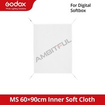 스튜디오 포토박스 셀프촬영 Godox bowens 마운트 팔각형 직사각형 softbox 예비 디퓨저 천 80cm 95cm 120cm 140cm 50x70cm 소품 소프트박스, ms60x90 외부, MS60x90 Inner, MS60x90 Inner