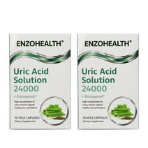 Enzo Health Uric Acid Solution 24000 + Enzogenol 엔조헬스 유릭 애시드 솔루션 24000 + 엔조제놀 70caps 2팩