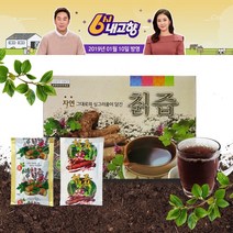 지리산 칡즙 생칡즙 야생 숙성 갈근 진한 원액 효능 갱년기 120lml 50포 TV방영, 지리산 숙성칡즙 120ml 50포