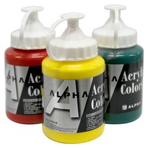 [동화오피스] 알파 아크릴물감 대용량 250ml / 일반색 낱색, 968 Grayish Green