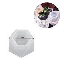 화분에 대 한 실리콘 금형 DIY 에폭시 석고 콘크리트 꽃 냄비 사출 원예 홈 장식 수제 선물 공예, 열 다섯