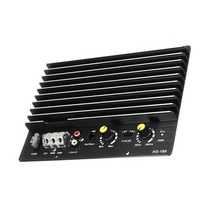 앰프스피커 범용 자동차 오디오 파워 앰프 서브 우퍼 12V 1200W 100A 강력한 베이스 자동차 앰프 보드 D, 한개옵션0, 1개