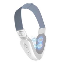 얼굴홈케어 눈가 주름 리프팅 가정용 EMS 얼굴 리프팅 마사지기 기계 이중 턱 리무버 슬림 V 라인 리프트, 01 White, [01] White