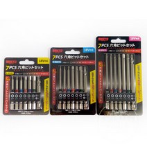 BESTO 육각비트세트 7PCS 110MM B-BS07L, 7개